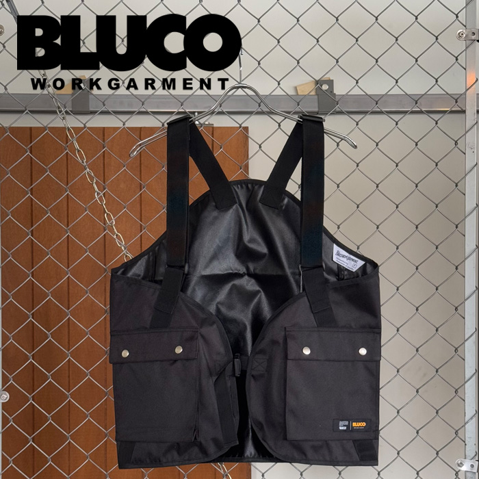 BLUCO (ブルコ)　UTILITY VEST　【ベスト】【151-35-004】【2025 SPRING コレクション】【お取り寄せ キャンセル不可】　