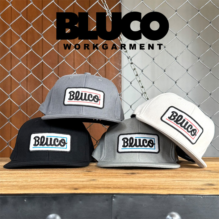BLUCO (ブルコ)　6-PANELキャンバスキャップ -Novel-　【キャップ 帽子】【161-61-044】【新作】
