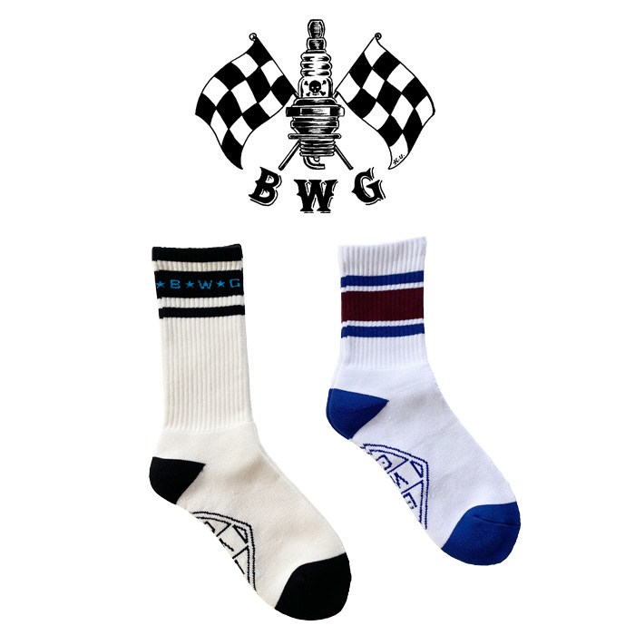 B.W.G　MIDDLE SOCKS SET　【ソックス 靴下】【新作 即発送可能】【BLUCO ブルコ】　