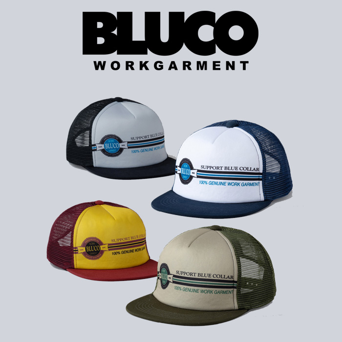 BLUCO (ブルコ)　 MESH CAP -enterprise- 　【メッシュキャップ】【 OL-215-022】【お取り寄せ商品 キャンセル不可】　
