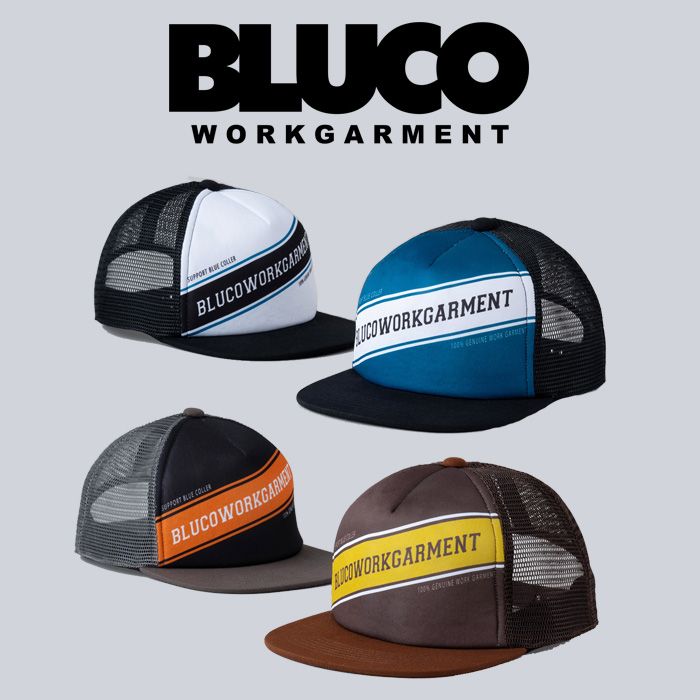 BLUCO (ブルコ)　 MESH CAP -diagonal- 　【メッシュキャップ】【 OL-216-022】【お取り寄せ商品 キャンセル不可】　