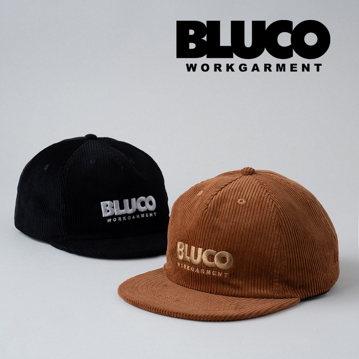 BLUCO (ブルコ)　 CORDUROY CAP -LOGO- 　【キャップ】【 OL-603-022】【お取り寄せ商品 キャンセル不可】　