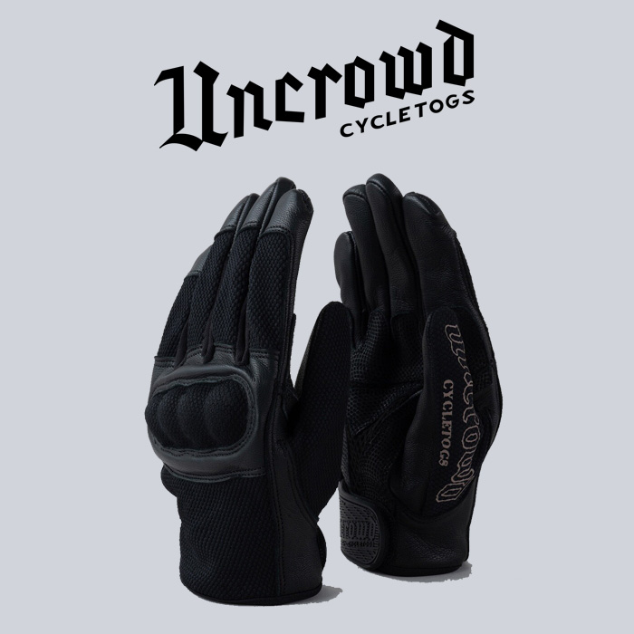 UNCROWD(アンクラウド)　KNUCKLE MESH GLOVE　【グローブ 手袋】【UC-111-022】【お取り寄せ キャンセル不可】【BLUCO ブルコ】　