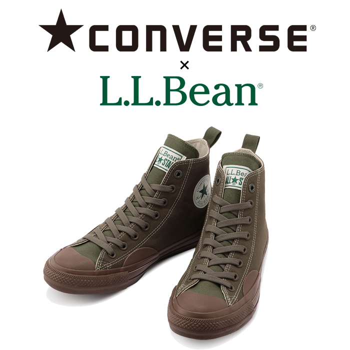 CONVERSE (コンバース)　 ALL STAR 100 L.L.Bean HI　【スニーカー コンバース】【キャンバス オールスター  ハイカット】【CHUCK TA