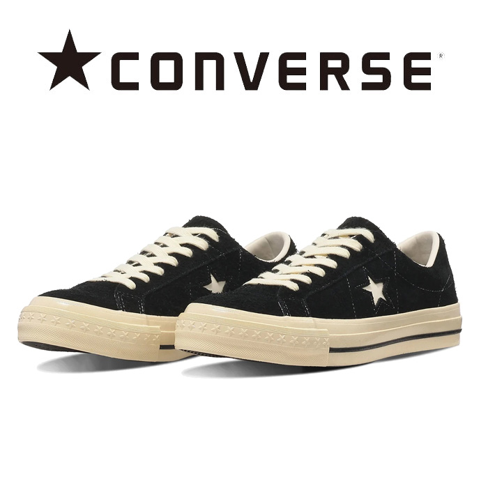 CONVERSE (コンバース)　ONE STAR AGED SUEDE AG BLACK　【定番 スニーカー コンバース スエード】【ワンスター ローカット メンズ】