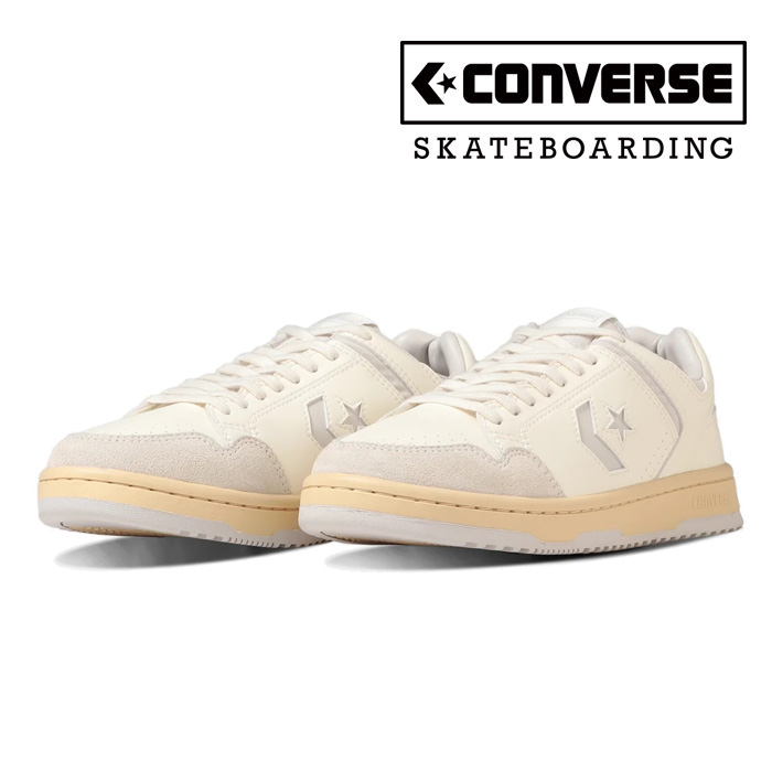 【SALE30%OFF】　CONVERSE SKATEBOADING (コンバース スケートボーディング)　 WEAPON SK OX 　【スニーカー コンバース】【ホワイト