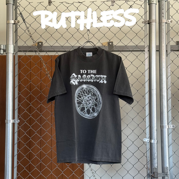 RUTHLESS (ルースレス)　TO THE SABBATH S/S TEE　【Tシャツ 半袖】【JOE SIGN.】　