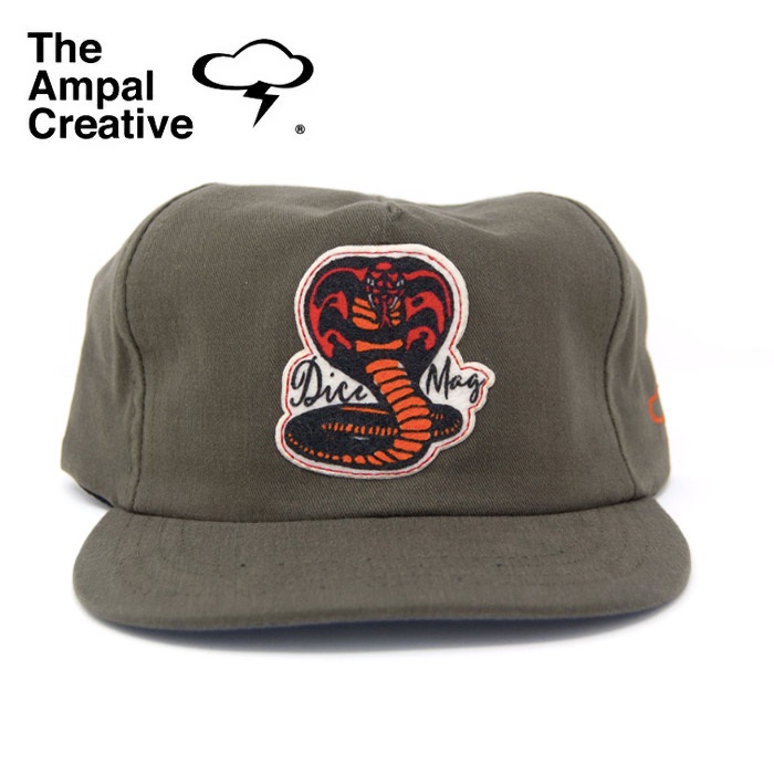 THE AMPAL CREATIVE (ザ・アンパル クリエイティブ)　Dice Magazine COBRA Snapback　【キャップ 帽子 定番 人気 カリフォルニア MAD
