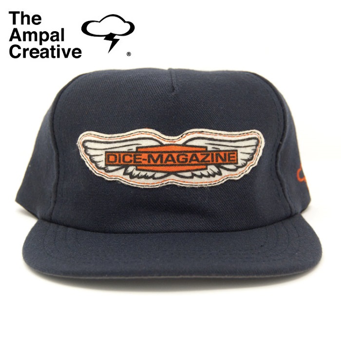 THE AMPAL CREATIVE (ザ・アンパル クリエイティブ)　Dice Magazine WINGS Snapback　【キャップ 帽子 定番 人気 カリフォルニア MAD