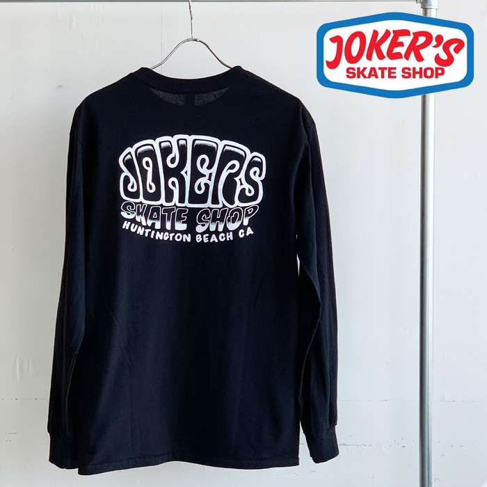 JOKERS SKATE SHOP (ジョーカーズスケートショップ)　SKATE SHOP L/S TEE　【Tシャツ ロンT プリント人気 カリフォルニア】