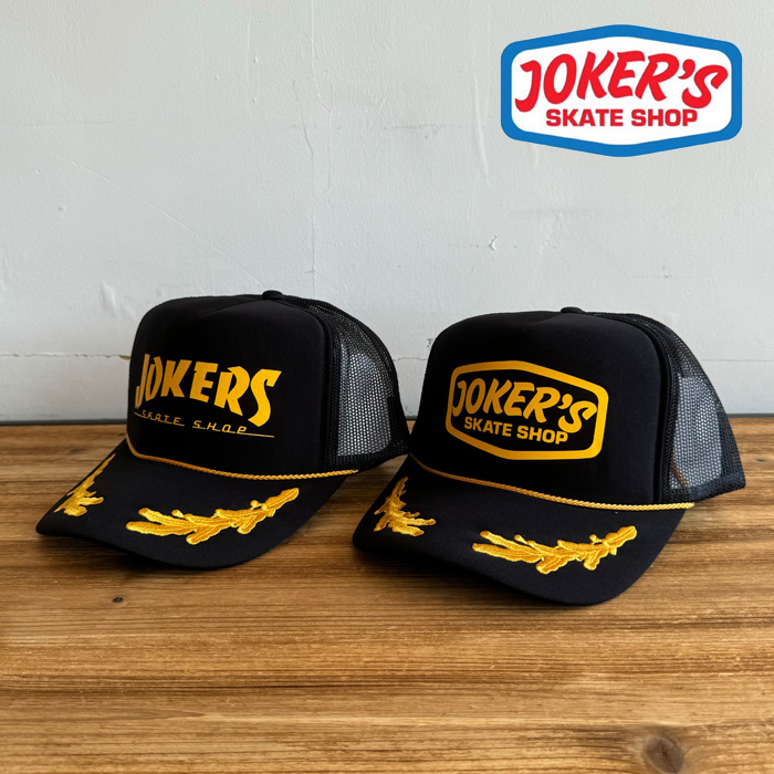 JOKERS SKATE SHOP (ジョーカーズスケートショップ)　LEAF TRUCKER　【キャップ 帽子 定番 人気 カリフォルニア スナップバック】
