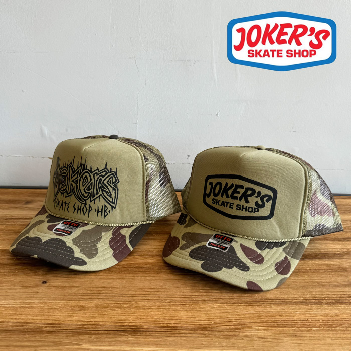 JOKERS SKATE SHOP (ジョーカーズスケートショップ)　WOODLAND TRUCKER　【キャップ 帽子 定番 人気 カリフォルニア スナップバック