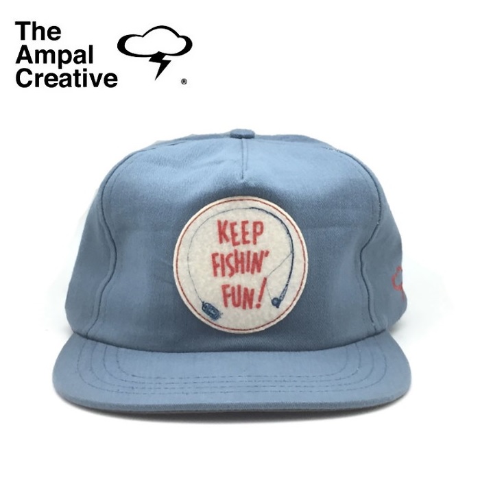 THE AMPAL CREATIVE (ザ・アンパル クリエイティブ)　KEEP FISHIN' FUN Strapback S70　【キャップ 帽子 定番 人気 カリフォルニア M