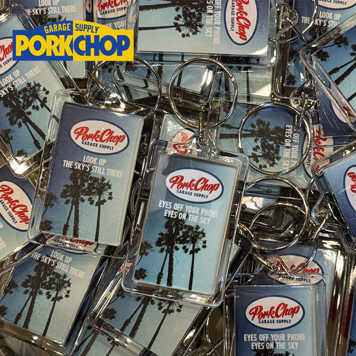 PORKCHOP GARAGE SUPPLY (ポークチョップ ガレージサプライ)　ACRYLIC KEY TAG 2nd　【キータグ キーホルダー】【インタープレイ INT