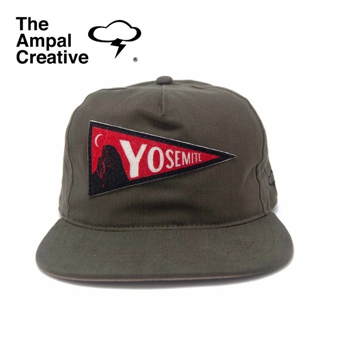 THE AMPAL CREATIVE (ザ・アンパル クリエイティブ)　YOSEMITE NIGHT Pennant Strapback S148　【キャップ 帽子 定番 人気 カリフォ