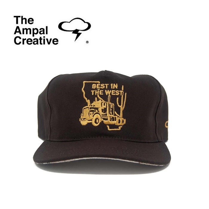 THE AMPAL CREATIVE (ザ・アンパル クリエイティブ)　SEMI BEST Strapback S189　【キャップ 帽子 定番 人気 カリフォルニア MADE IN