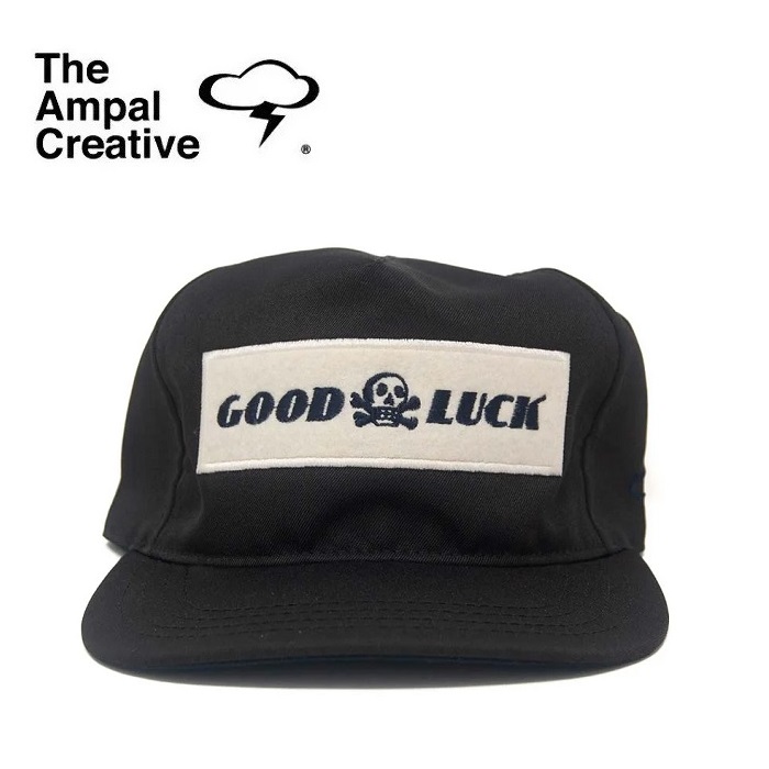 THE AMPAL CREATIVE (ザ・アンパル クリエイティブ)　GOOD LUCK Snapback - Black　【キャップ 帽子 定番 人気 カリフォルニア MADE 