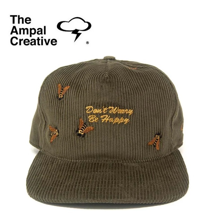 THE AMPAL CREATIVE (ザ・アンパル クリエイティブ)　DON'T WORRY Snapback　【キャップ 帽子 定番 人気 カリフォルニア MADE IN USA