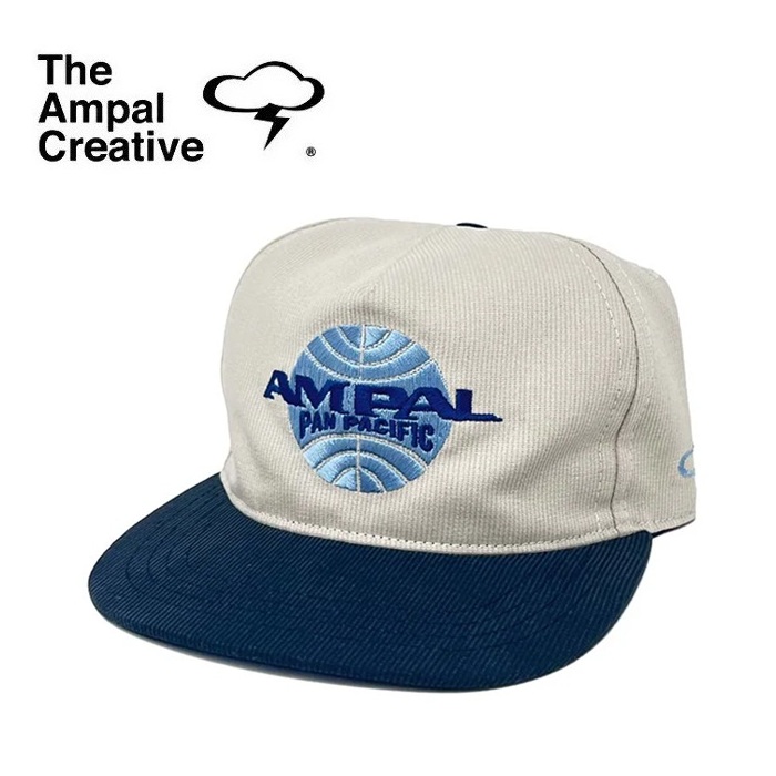 THE AMPAL CREATIVE (ザ・アンパル クリエイティブ)　PAN PACIFIC Natural - Snapback　【キャップ 帽子 定番 人気 カリフォルニア M