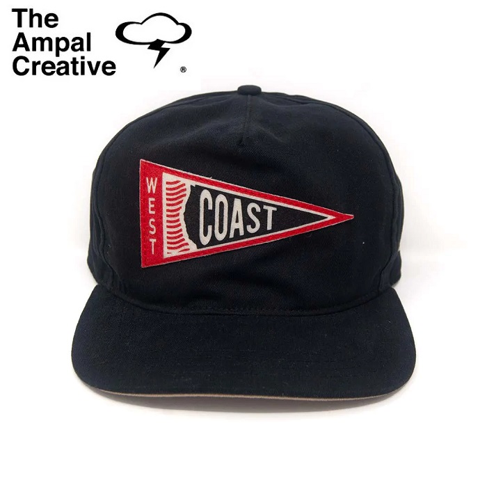 THE AMPAL CREATIVE (ザ・アンパル クリエイティブ)　WEST COAST Strapback　【キャップ 帽子 定番 人気 カリフォルニア MADE IN USA