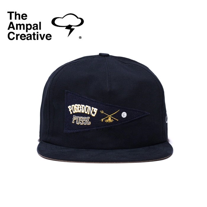 THE AMPAL CREATIVE (ザ・アンパル クリエイティブ)　POSEIDON'S POSSE PENNANT Strapback S61　【キャップ 帽子 定番 人気 カリフォ