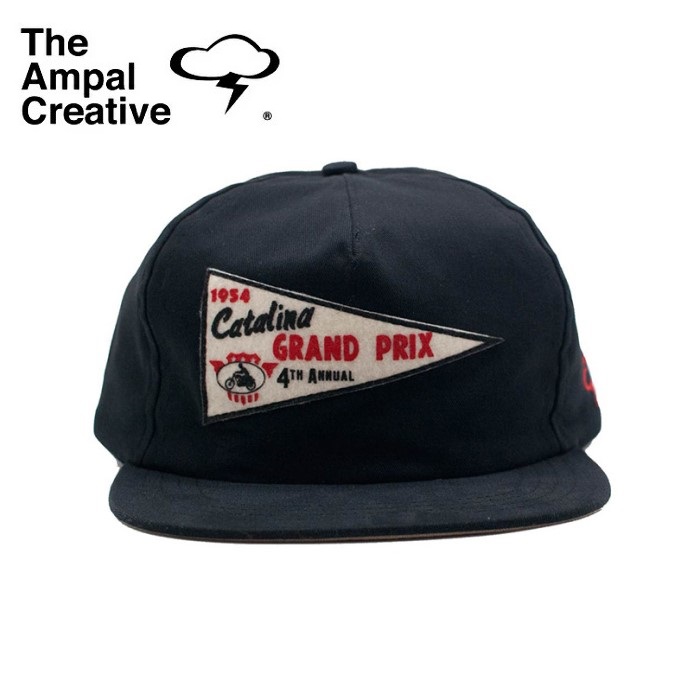 THE AMPAL CREATIVE (ザ・アンパル クリエイティブ)　CATALINA GRAND PRIX pennant Strapback　【キャップ 帽子 定番 人気 カリフォ
