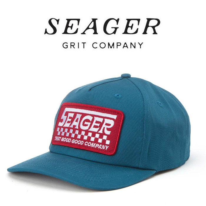 SEAGER(シーガー)　74 SNAPBACK NAVY　【キャップ 帽子】【シーガー キャップ】【定番 人気 シンプル アウトドア サーフィン スケー