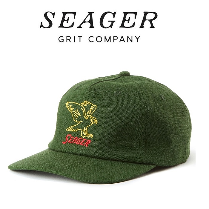 SEAGER(シーガー)　TALONS HEMP SNAPBACK　【キャップ 帽子】【シーガー キャップ】【定番 人気 シンプル アウトドア サーフィン ス