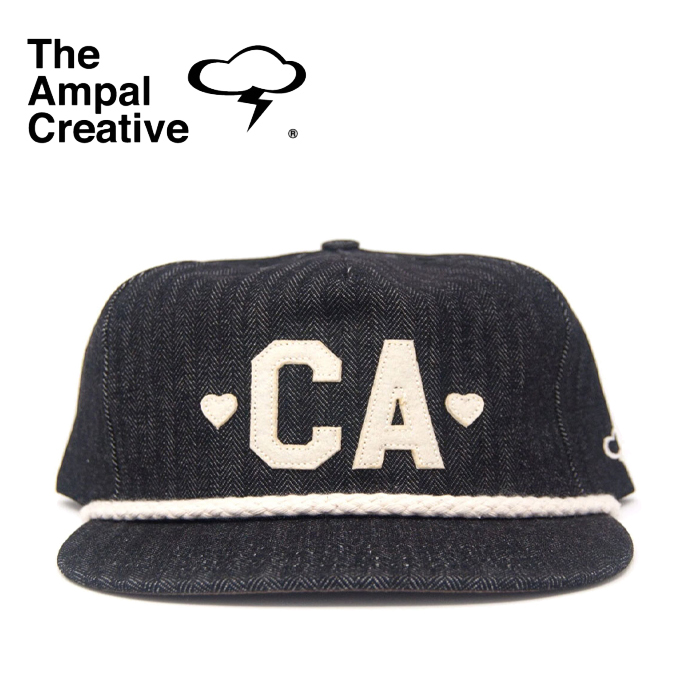 THE AMPAL CREATIVE (ザ・アンパル クリエイティブ)　CA Strapback S101　【キャップ 帽子 定番 人気 カリフォルニア MADE IN USA】