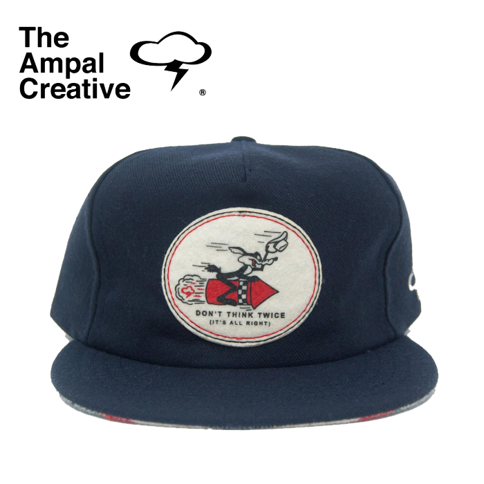 THE AMPAL CREATIVE (ザ・アンパル クリエイティブ)　DON'T THINK TWICE Strapback S107　【キャップ 帽子 定番 人気 カリフォルニア