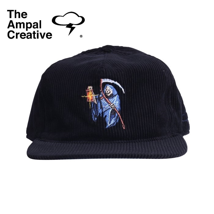 THE AMPAL CREATIVE (ザ・アンパル クリエイティブ)　FIREND OF THE DEVIL II BLACK Strapback S139　【キャップ 帽子 定番 人気 カ