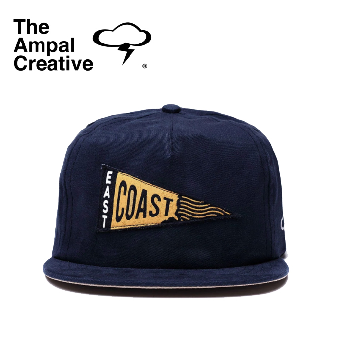 THE AMPAL CREATIVE (ザ・アンパル クリエイティブ)　EAST COAST Pennant Strapback S57　【キャップ 帽子 定番 人気 カリフォルニア