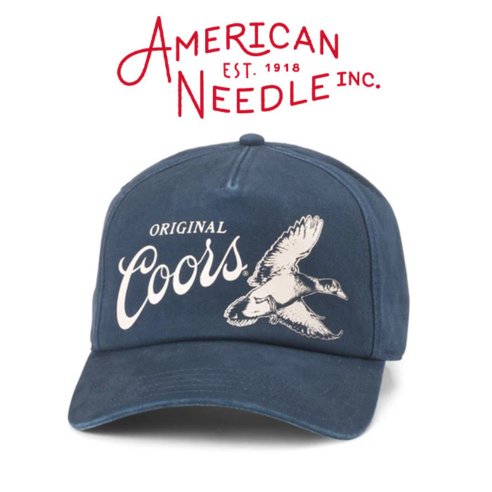 AMERICAN NEEDLE (アメリカンニードル)　WALKER - COORS　【キャップ 帽子 定番 人気  ロゴ】【25002A-COORS】【SMU846A-COORS】