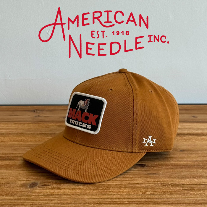AMERICAN NEEDLE (アメリカンニードル)　HEPCAT - MACK TRUCK　【キャップ 帽子 定番 人気  ロゴ】【SMU702A-MACKT-HAZEL】