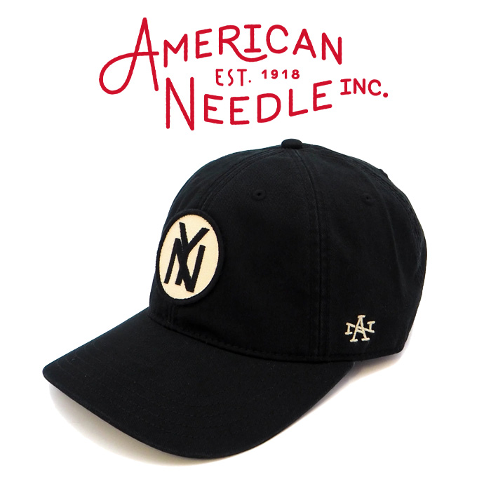 AMERICAN NEEDLE (アメリカンニードル)　HEPCAT - NY Black Yankees　【キャップ 帽子 定番 人気  ロゴ】【SMU702A-NBY】