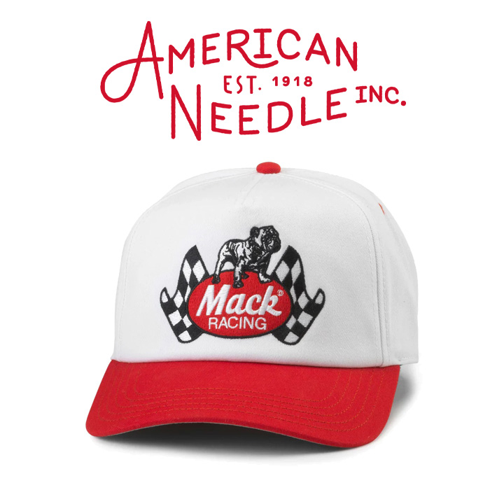 AMERICAN NEEDLE (アメリカンニードル)　ROSCOE - MACK TRUCK　【キャップ 帽子 定番 人気  ロゴ】【SMU769A-MACKT】