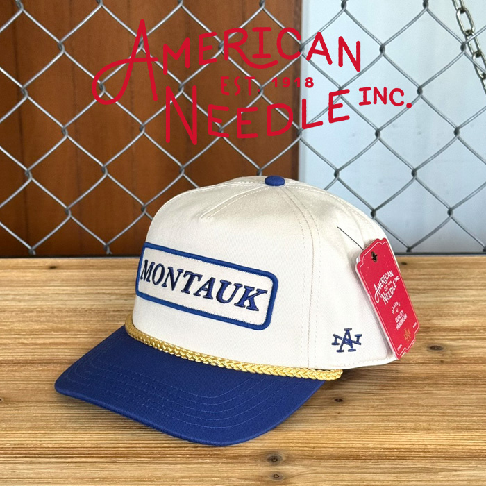 AMERICAN NEEDLE (アメリカンニードル)　Roscoe Mesh-Montauk 　【キャップ 帽子 定番 人気 ロゴ】【SMU769A-MONT】