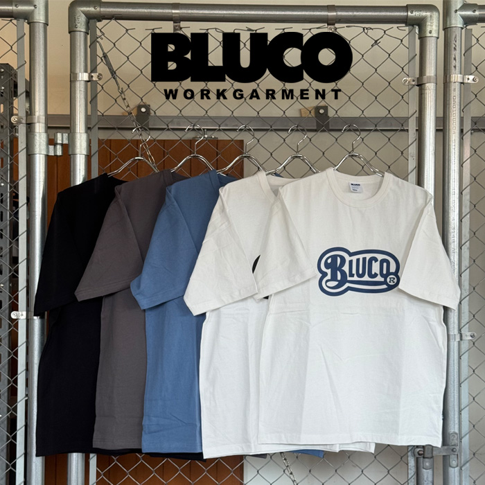 即発送可能 BLUCO (ブルコ)　PRINT TEE -OLD-　【Tシャツ 半袖】【153-22-011】【2025 SUMMER コレクション 新作】