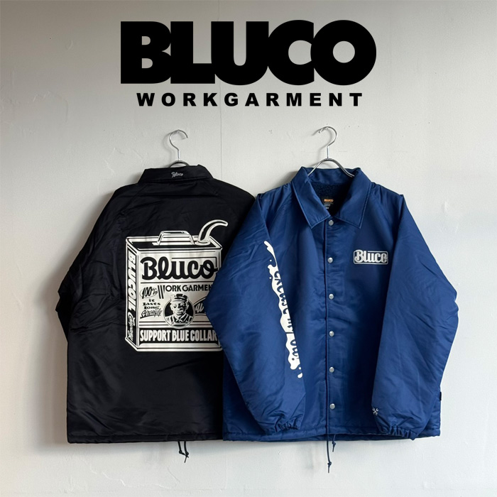 BLUCO (ブルコ)　BOA COACH JACKET -ARTWORK BY JACK-O’ ART WORKS-　【コーチジャケット】【157-31-049】【2025 WINTER COLLECTION 