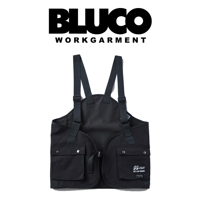 BLUCO (ブルコ)　UTILITY VEST　【ユーティリティーベスト】【158-35-019】【HOT ROD CUSTOM SHOW 2025 限定アイテム 新作】【MOONEY