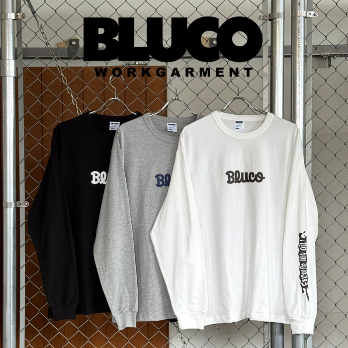 BLUCO (ブルコ)　ドライコットン Tシャツ L/S -ARTWORK BY JACK-O’ ART WORKS-　【ロングスリーブTシャツ】【161-12-024】【2026　SP