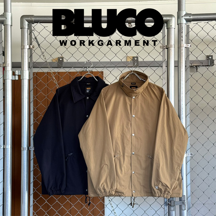 BLUCO (ブルコ)　CORDURAリップストップ コーチジャケット　【コーチジャケット】【161-31-054】【2026　SPRING COLLECTION】【お取