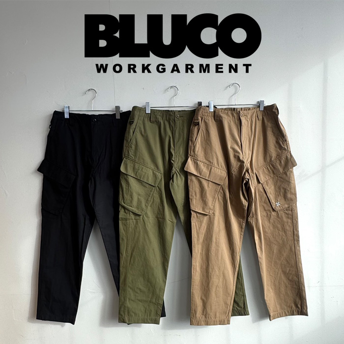 BLUCO (ブルコ)　CORDURA リップストップ スラントカーゴパンツ　【カーゴパンツ】【161-41-051】【2026　SPRING COLLECTION 新作】