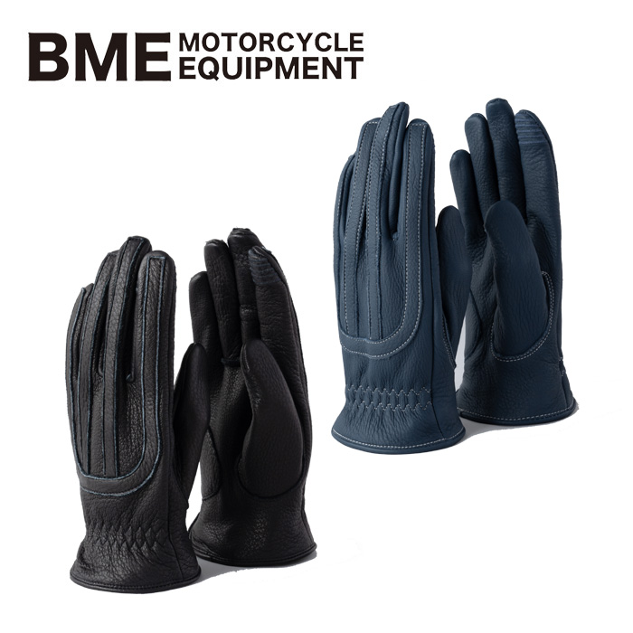 BME (BLUCO MOTORCYCLE EQUIPMENT)　DEERSKIN MX GLOVE　【グローブ 手袋】【351-66-017】【2025 SPRING/SUMMER コレクション 新作】