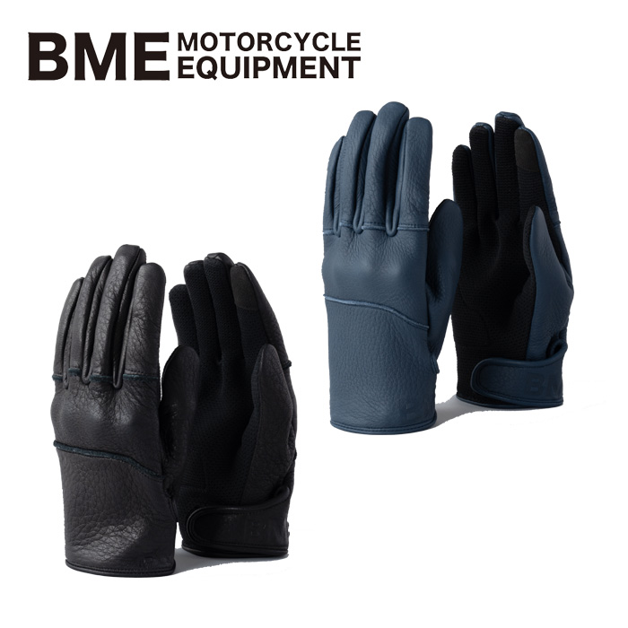 BME (BLUCO MOTORCYCLE EQUIPMENT)　DEERSKIN PROTECT GLOVE　【グローブ 手袋】【351-66-019】【2025 SPRING/SUMMER コレクション】
