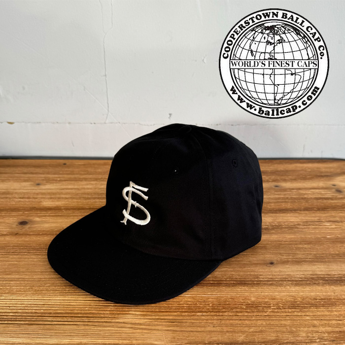 COOPERSTOWN BALL CAP (クーパーズタウンボールキャップ)　1952 San Francisco Seals (BLACK)　【サンフランシスコ シールズ】【キャ