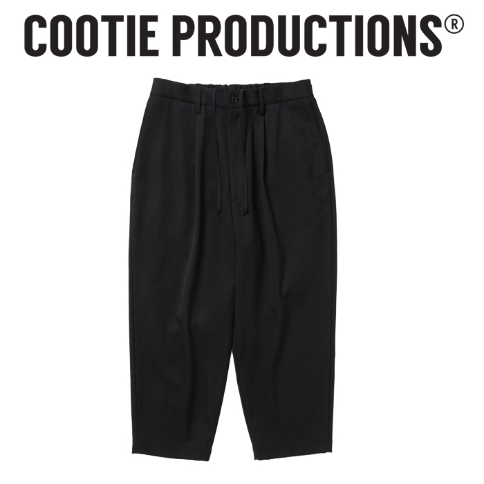 COOTIE(クーティー) 　 Wool Gabardine Ankle Cut Easy Trousers 　【CTE-26A107】【ウール ギャバジン アンクルカット イージー パ