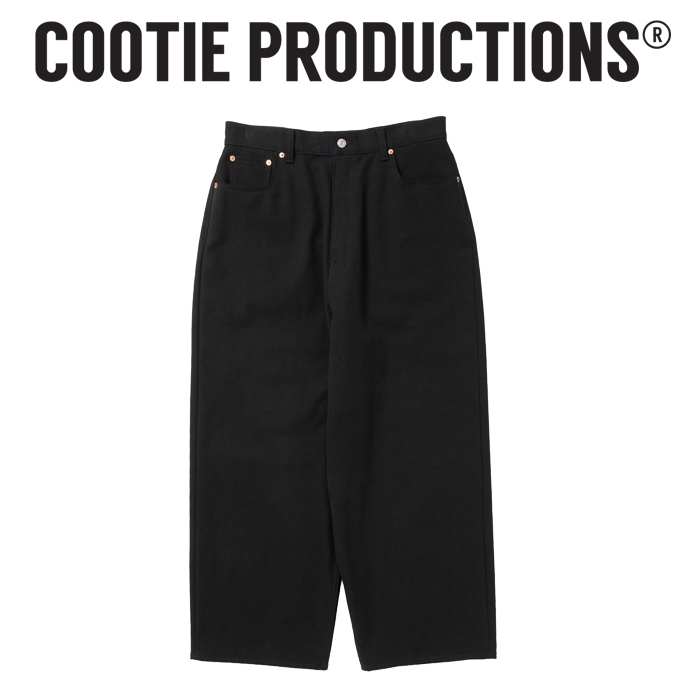 COOTIE(クーティー) 　 Nidom Cotton Duck 5 Pocket Extra Baggy Pants 　【CTE-26A117】【ニドム コットン ダック 5ポケット エクス