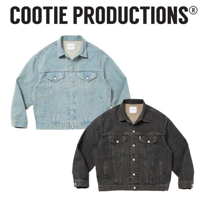 COOTIE (クーティー)　 12.5oz Denim Trucker Jacket 　【CTE-26A202】【デニム トラッカー ジャケット】【COOTIE PRODUCTIONS クー