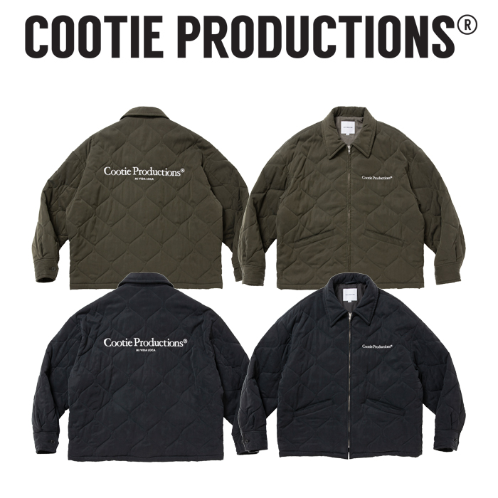 COOTIE (クーティー)　 Cu/Ny Satin Vietnam Liner Jacket 　【CTE-26A207】【サテン ベトナム ライナー ジャケット】【COOTIE PRODU